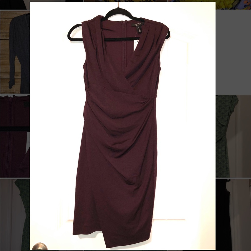 Burgundy Cute Dress